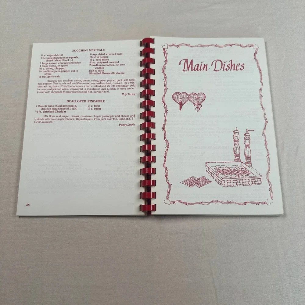 Silver Dollar City Heartland Recipes Cookbook 1988 Spiral Bound Branson Missouri